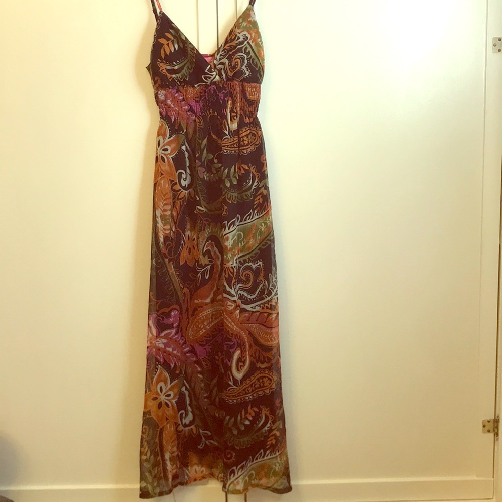 Flora maxi dress